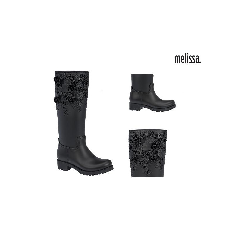 MELISSA FLOWER BOOT HIGH + AH AD