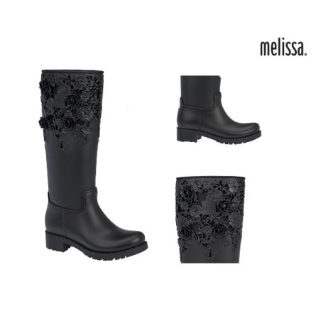 MELISSA FLOWER BOOT HIGH + AH AD