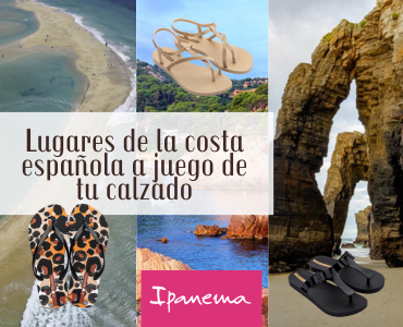 Lugares de la costa española a juego de tu calzado